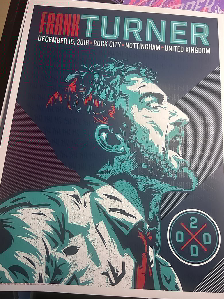 Image of Frank Turner - 2000th Show - Unsigned