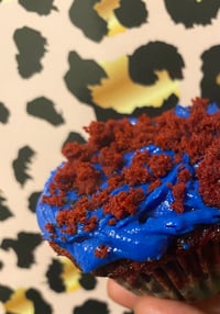 Image 2 of Strawberry 🍓 Red Velvet Cupcakes