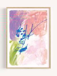 Image 2 of Bliss - Colorful and Flowy Abstract Art Poster