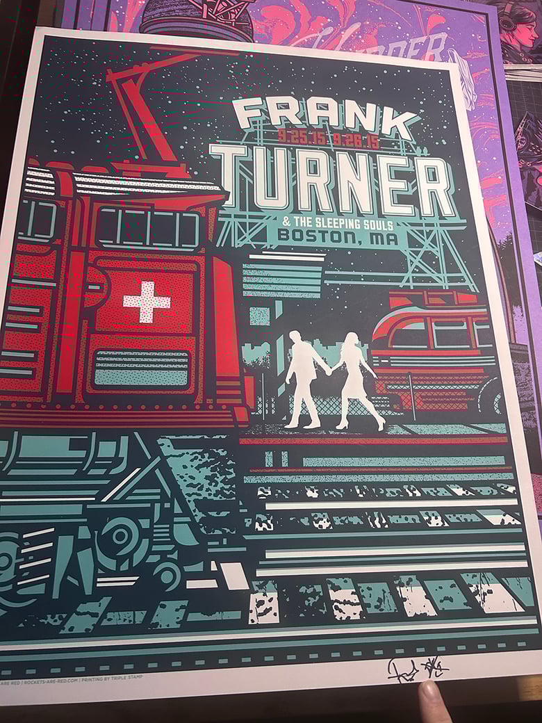 Image of Frank Turner - Boston - Signed