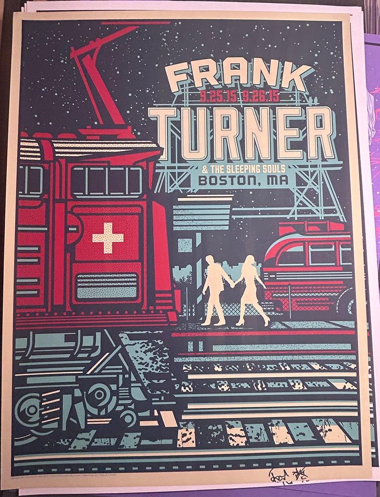 Image of Frank Turner - Variant Boston - Signed