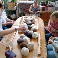 Image 4 of Peg Loom Weaving Workshop Sun 27th July: Make a rug or small mat 