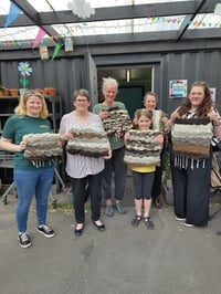 Image 5 of Peg Loom Weaving Workshop Sun 27th July: Make a rug or small mat 