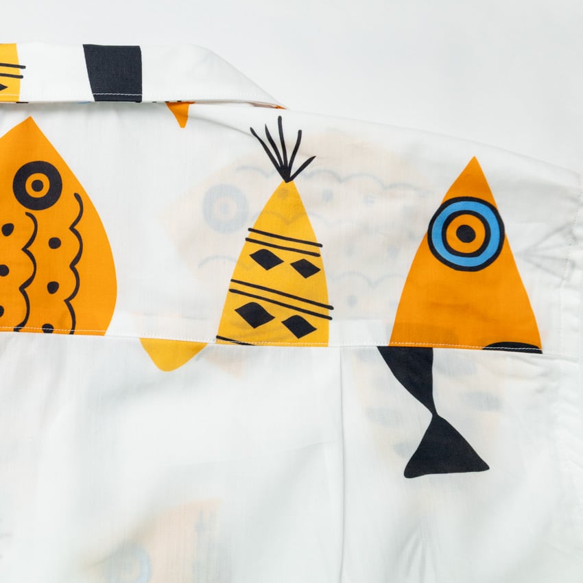 AWMS x GITMAN VINTAGE Sausalito Camp Shirt