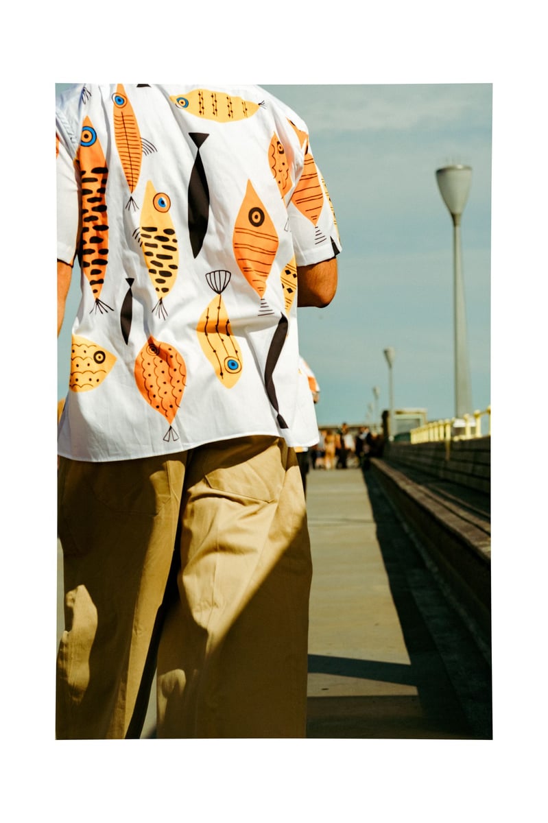 AWMS x GITMAN VINTAGE Sausalito Camp Shirt | AWMS