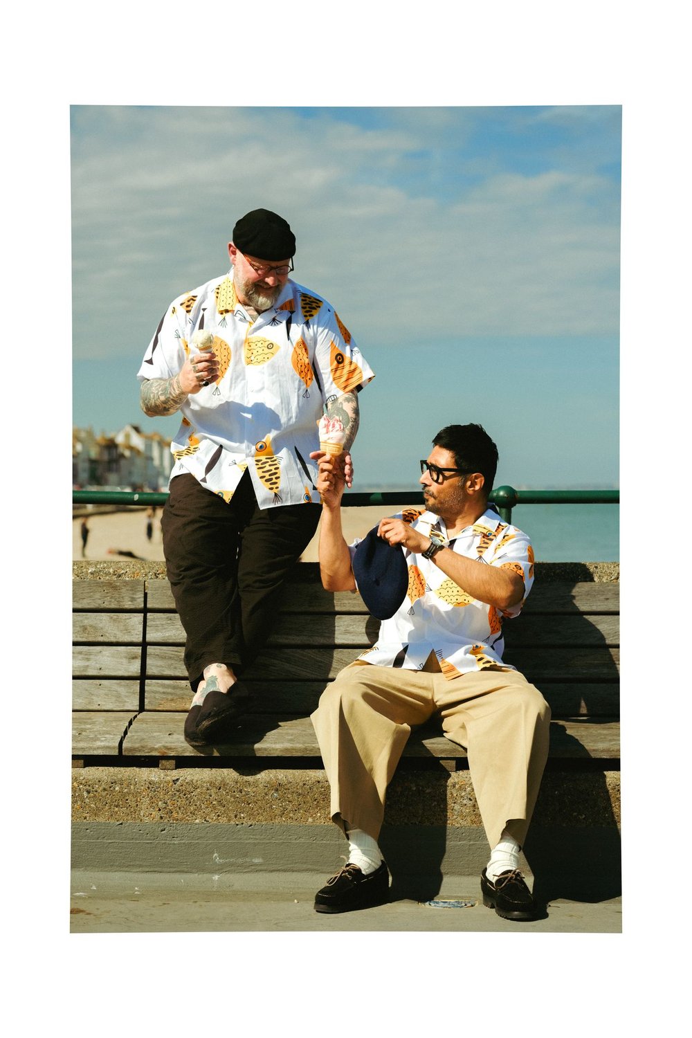 AWMS x GITMAN VINTAGE Sausalito Camp Shirt