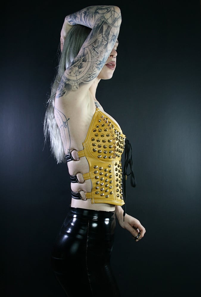 Image of BACKLESS STRAP BUSTIER
