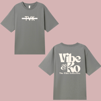 OVERSIZE TEE - Charcoal