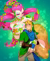 LINK & GREAT FAIRY · Print