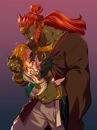LINK & GANONDORF · Print