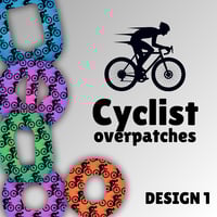 Cyclist Overpatches - Design 1