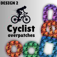 Cyclist Overpatches - Design 2