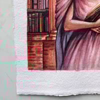 Image 3 of  Quiet Wisdom, Eco Bamboo Fine Art Print