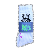 Image 1 of LOGO SOCKS WHITE