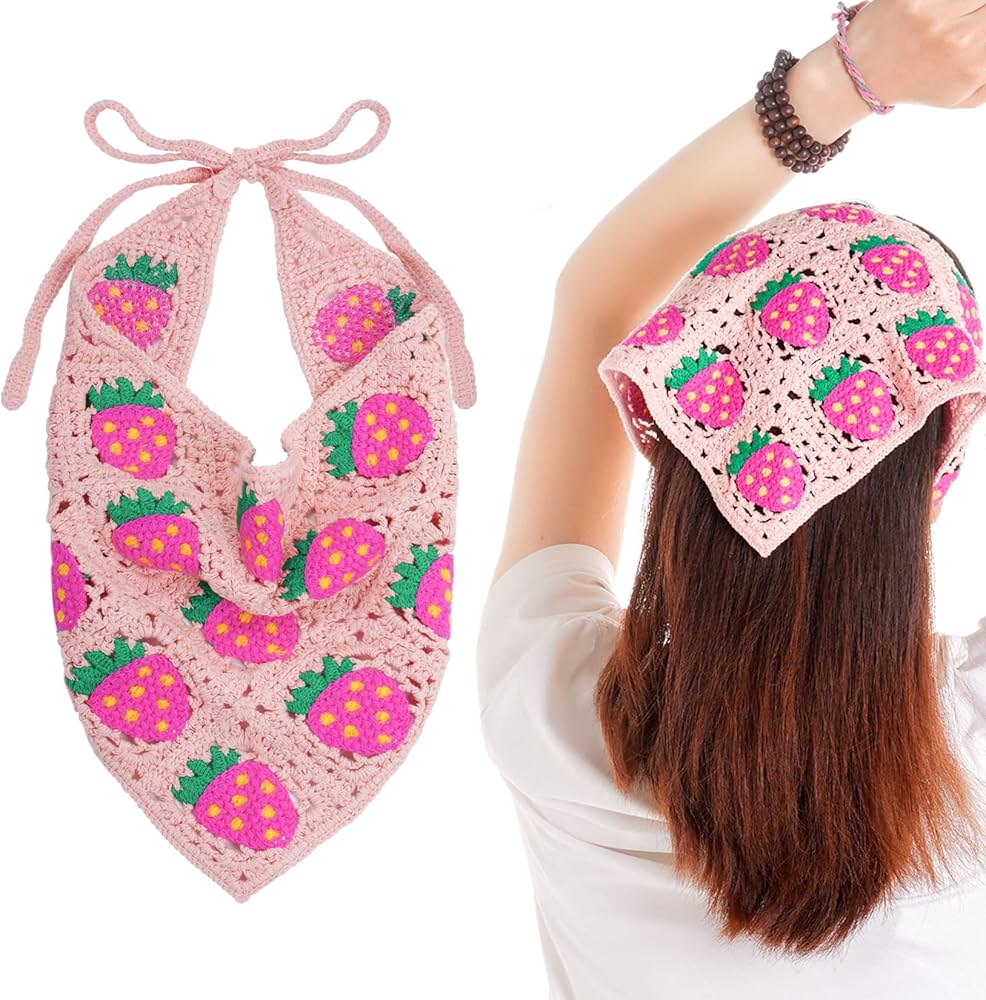 Image of Crochet Bandana 