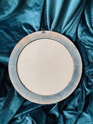 Image of Très grand miroir italien en bois // milieu XXème siècle