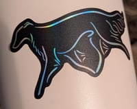 Image 2 of Holo Gaiting Silken Windhound Decal 