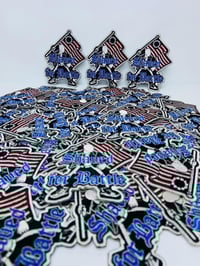 Image 3 of Shaved For Battle Embroidered Patch