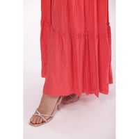 Image 3 of VESTIDO LARGO  CORAL