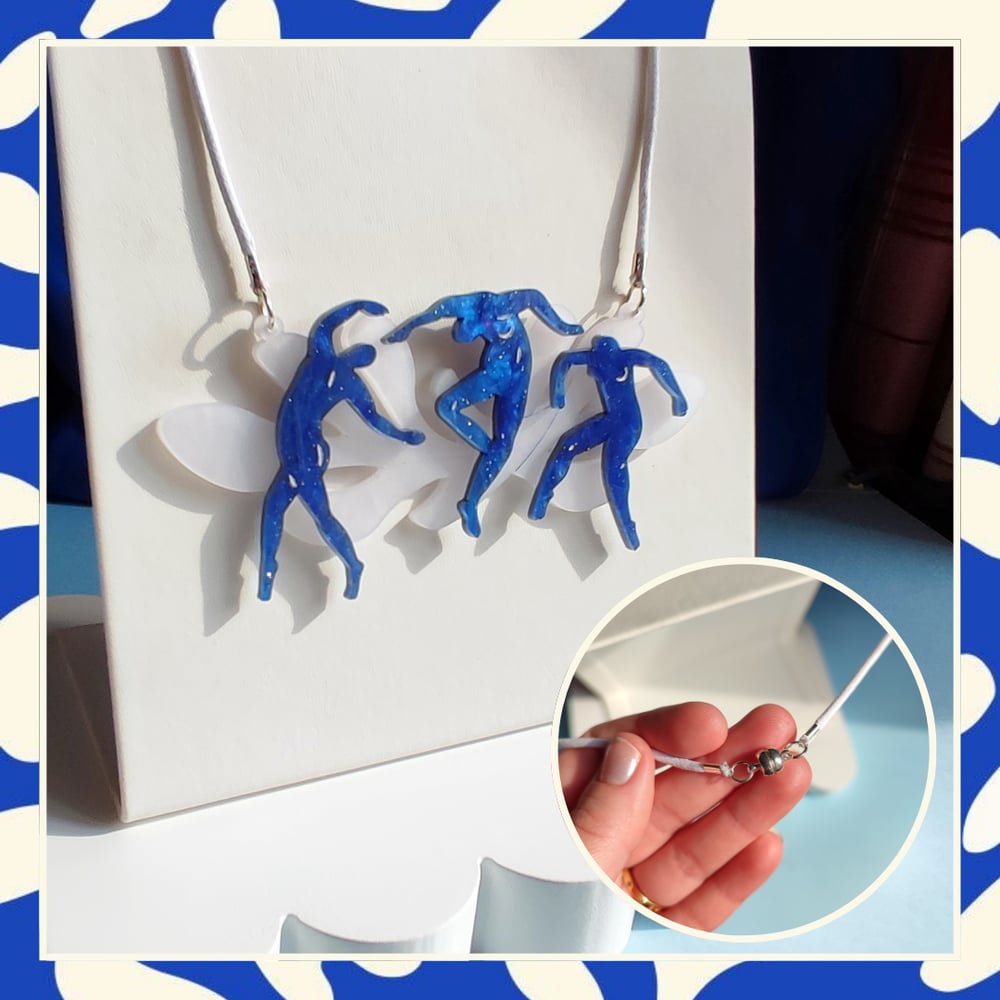 Image of Matisse Dancing Nudes Acrylic Jewellery