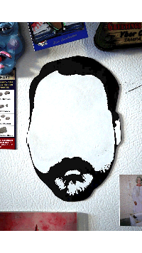 My Dry Erase Face Magnet