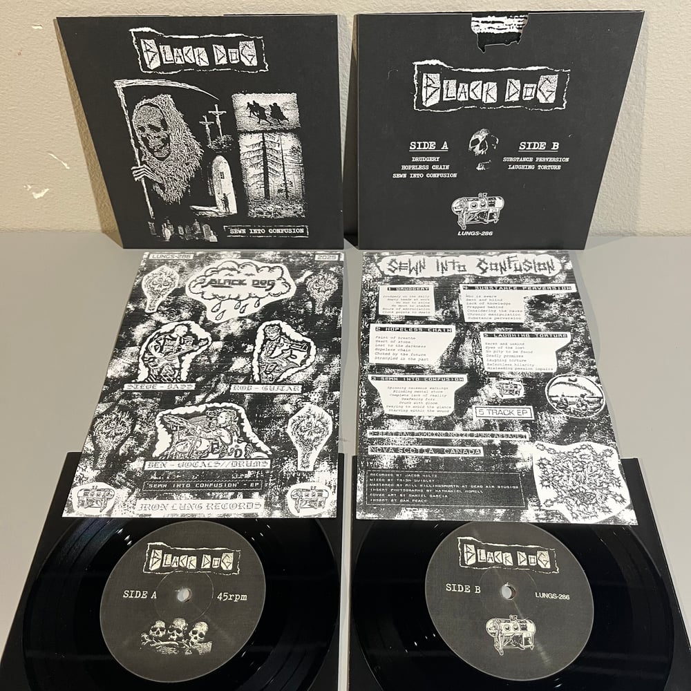 BLACK DOG - Sewn Into Confusion 7"