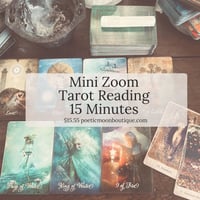 Mini Zoom Tarot Reading