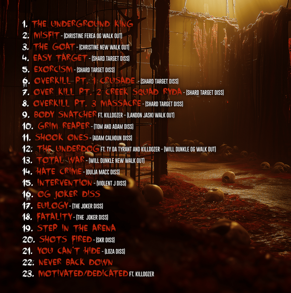Image of Playboy The Beast "Immortal Kombat: Fight Music" CD (PRE ORDER)