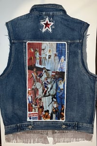 Image 2 of Cowboy Carter Tour Denim Vest 