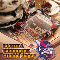Image 1 of BOOTHILL CARDHOLDER & MIRROR PIN