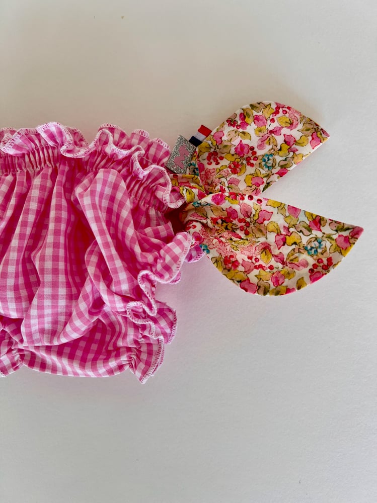 Image of Bikini vichy rose et liberty Béatrix Potter