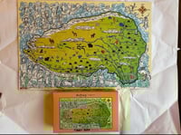Map of Tibet Jigsaw Puzzle