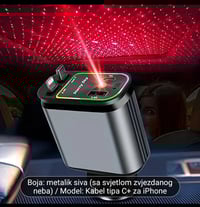 Auto punjac na izvlacenje, sa zvjezdanim nebom