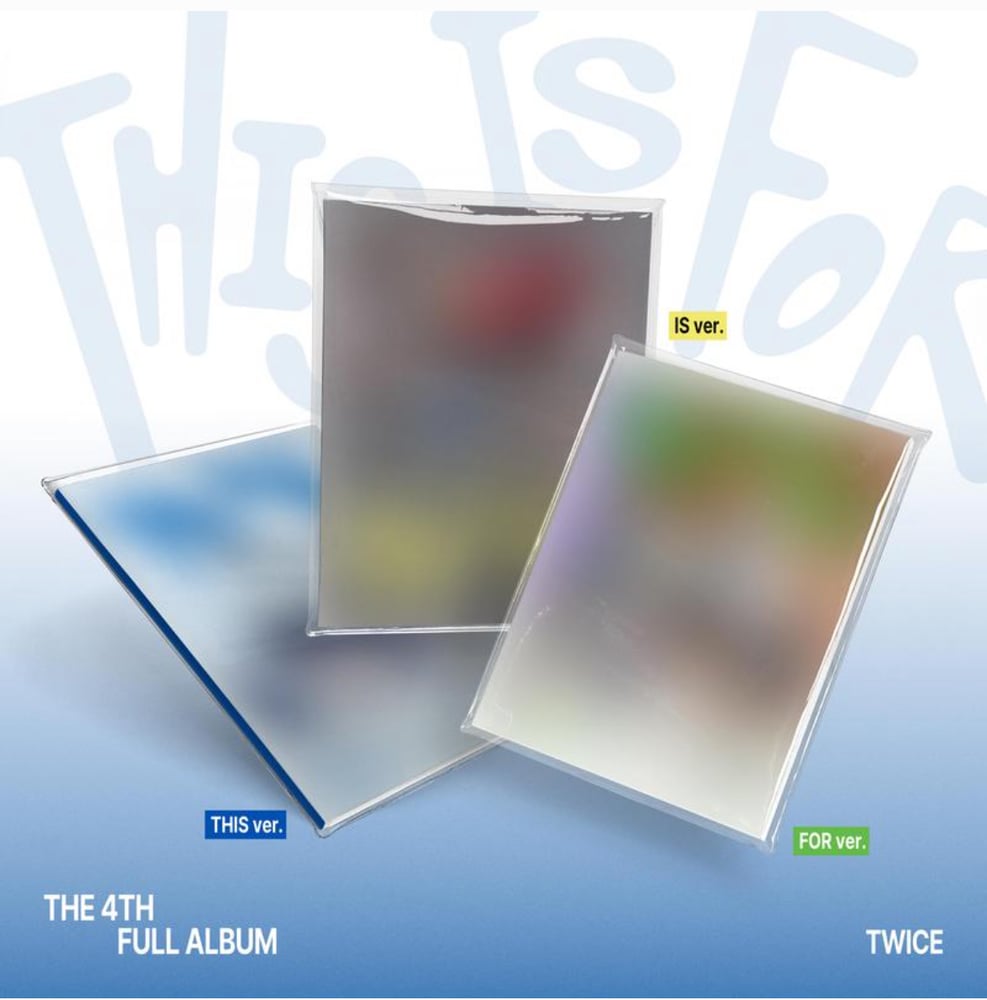 Image of [PRE-ORDER] TWICE ‘THIS IS FOR’ + JYP FANS Shop POBs