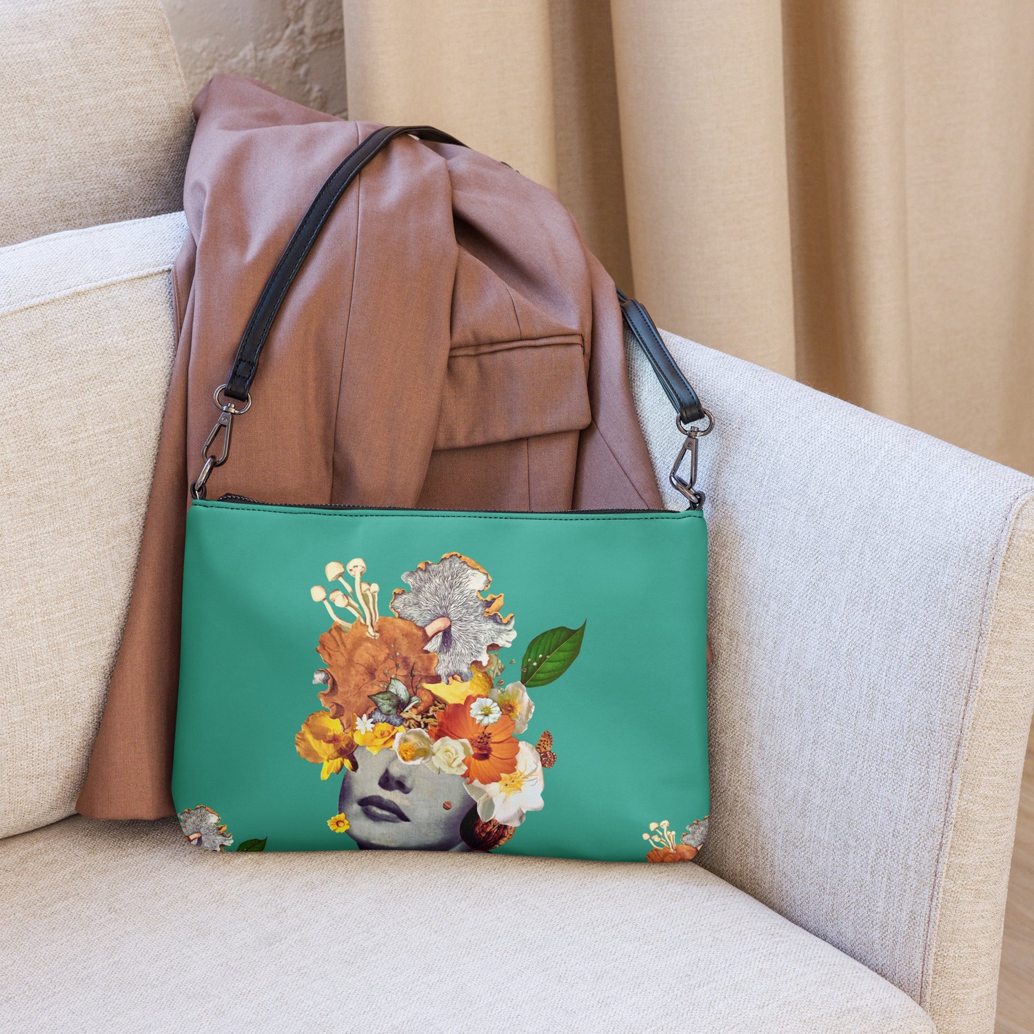 Image of She's a Lil Nuts - Crossbody Bag - Crossover Purse