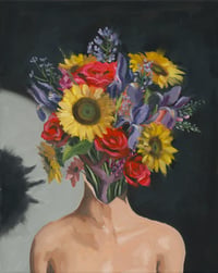 Image 2 of Sunflower Girl (Print)