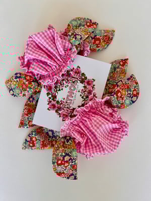 Image of Bikini vichy rose et liberty Michelle