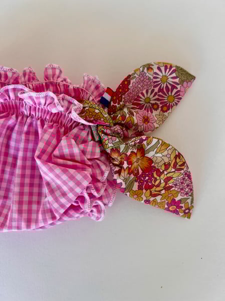 Image of Bikini vichy rose et liberty Margaret Annie