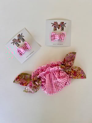 Image of Bikini vichy rose et liberty Margaret Annie