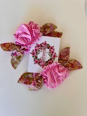Image of Bikini vichy rose et liberty Margaret Annie