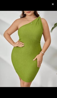 Image 1 of Garden Grace One-Shoulder