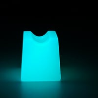 Image 2 of Multi purpose edc stand/snuffer- neutral aqua