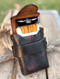 Image 7 of Original Tom Fugle Yamaha Small Leather Stash Pouch
