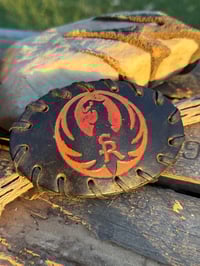 Image 1 of Original Tom Fugle Ruger Leather Belt Buckle