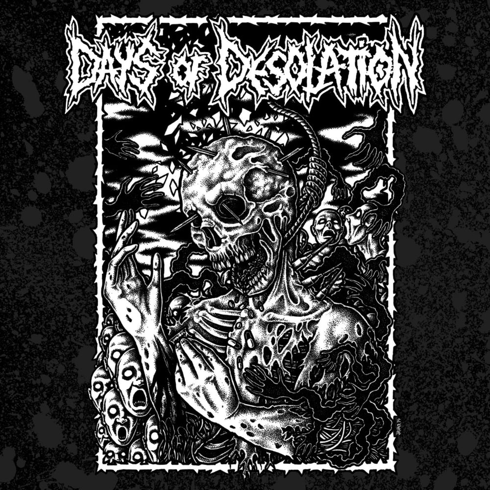 Days Of Desolation / Controlled Existence "split" 7" (German Import)