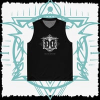Logo Recycled unisex basketball jersey
