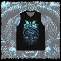 Blue Recycled unisex basketball jersey