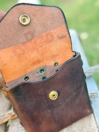 Image 6 of Original Tom Fugle Camaro Leather Stash Pouch