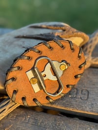 Image 3 of Original Tom Fugle Mauser Leather Belt Buckle