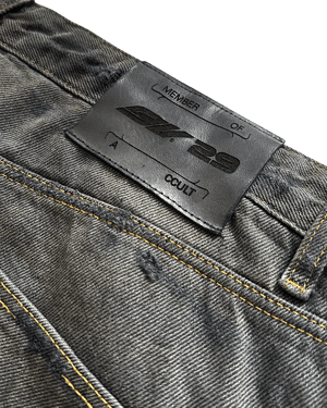 Image of Galaxy 9 Ripped Jeans (W34/L32: Sample 2/2)